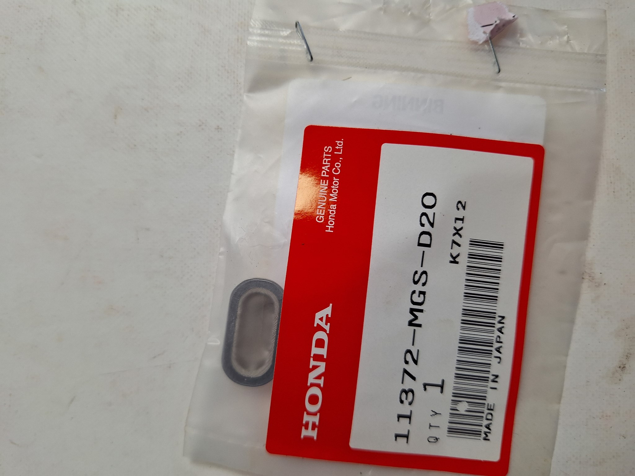 Picture of FILTER COMP,SPOOL  11372-MGS-D20  